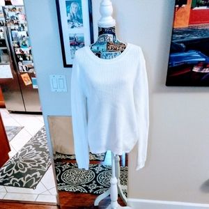 💋Gap Chunky White Pullover Sweater